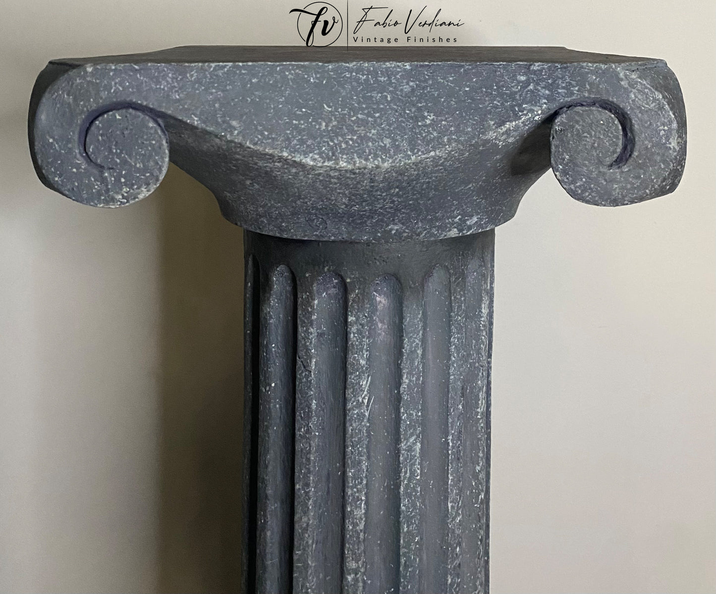 Faux Stone wood column