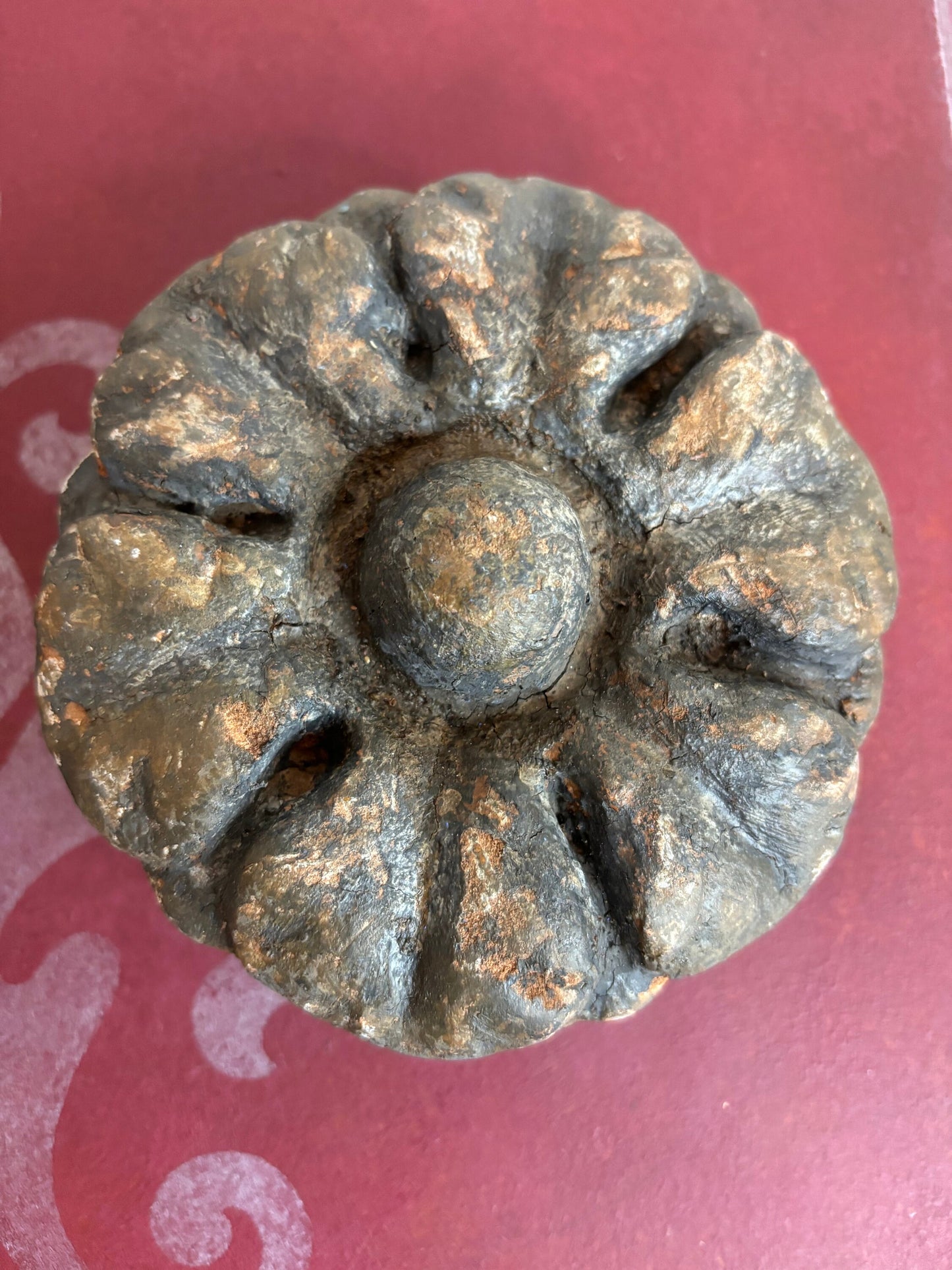 Wood Paper Weights – Set of 2, Distressed Beige and Brown Milk Paint - NOT FOR SALE HERE